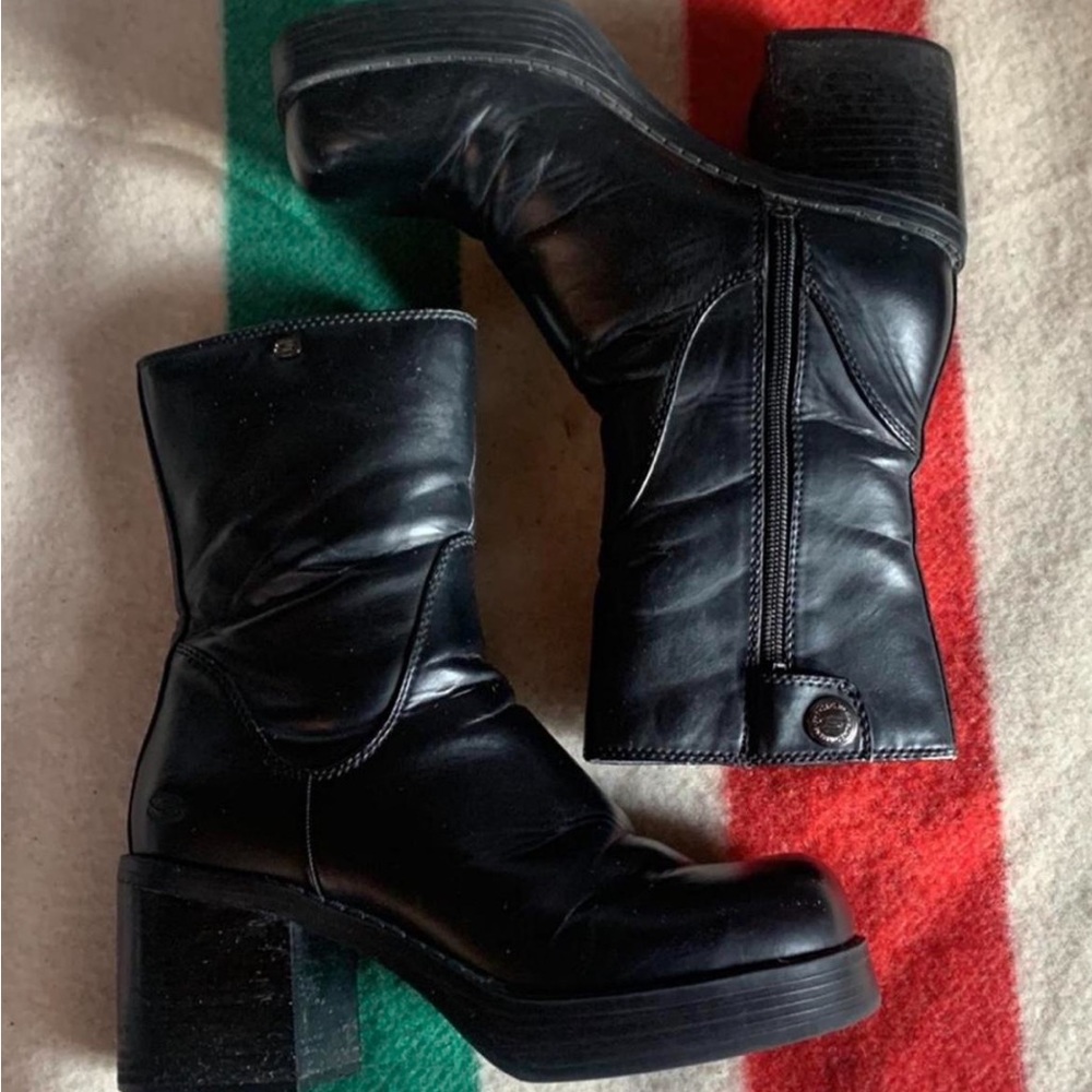 Vintage y2k sketchers platform boots